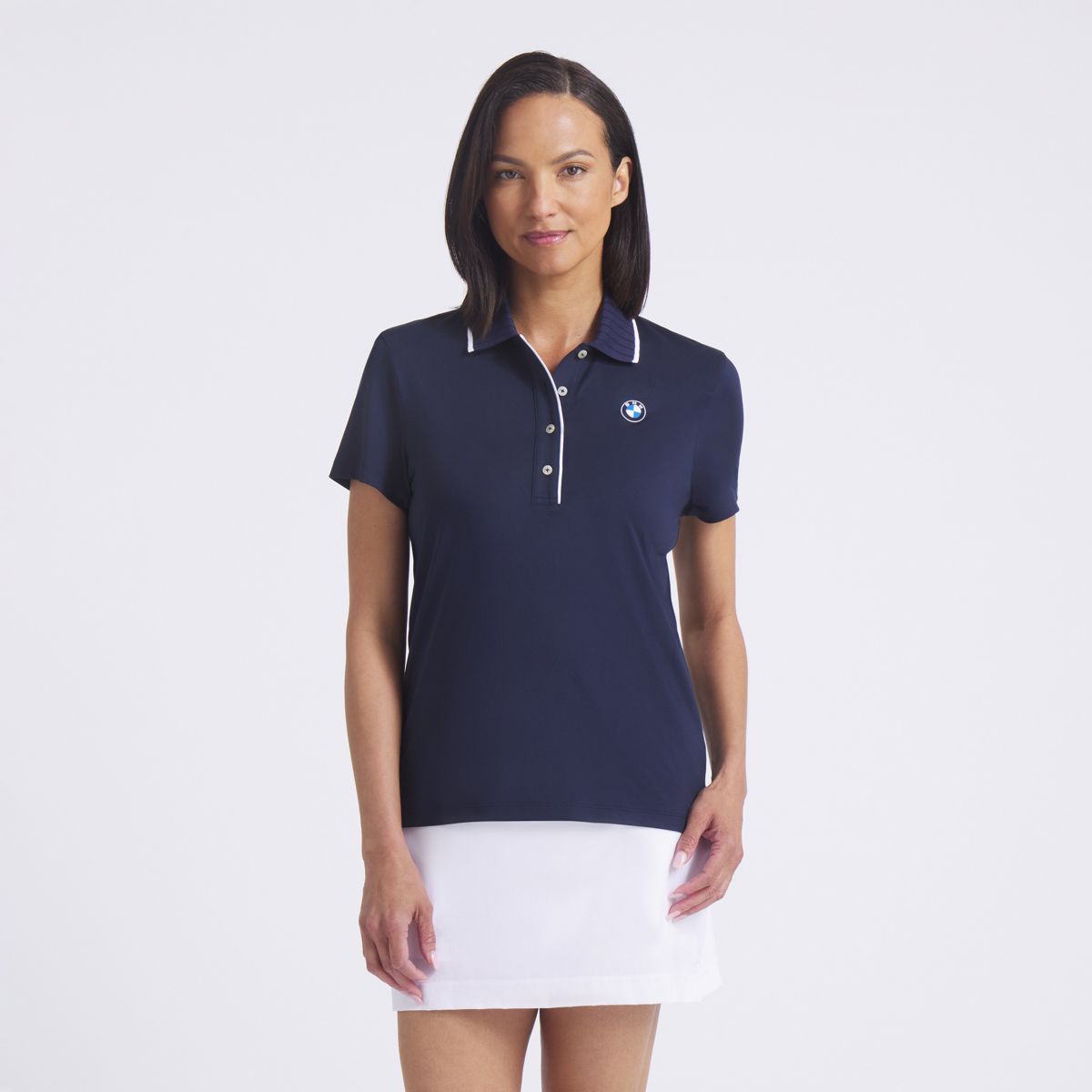 高爾夫女polo衫 海軍藍